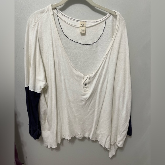 Free People Star Henley Thermal Top - Picture 4 of 8